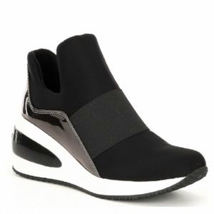 DKNY Borg Wedge Sneakers